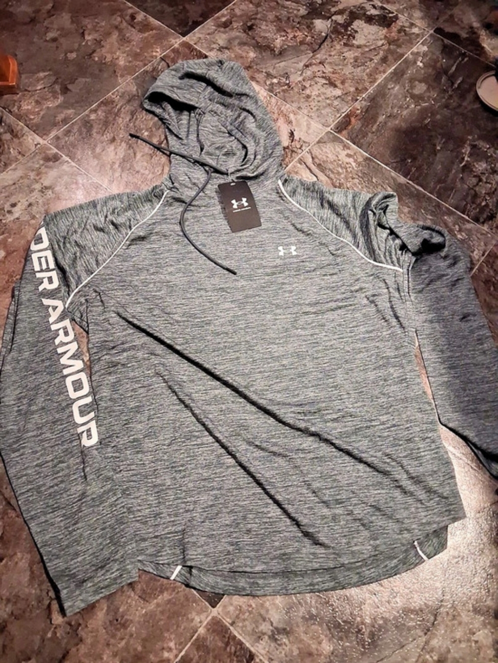 Under Armour Loose Fit Hoodie Gray XL